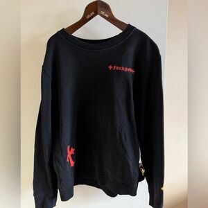 Chrome Hearts Black Crewneck